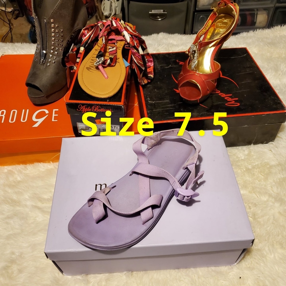 Stylish Purple Women's Sandals